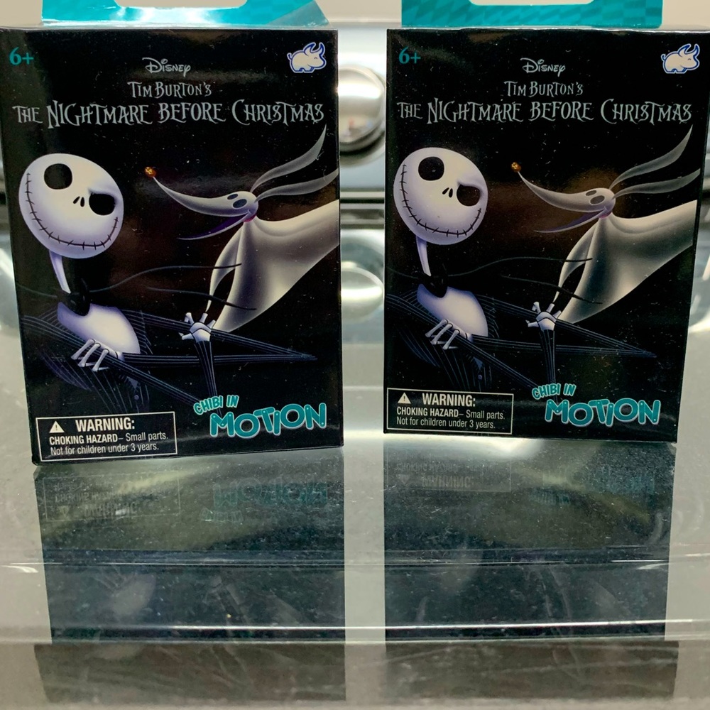 Bulls i Toy Nightmare Before Christmas Chibi in Motion - Lot of 2 Blind Boxes